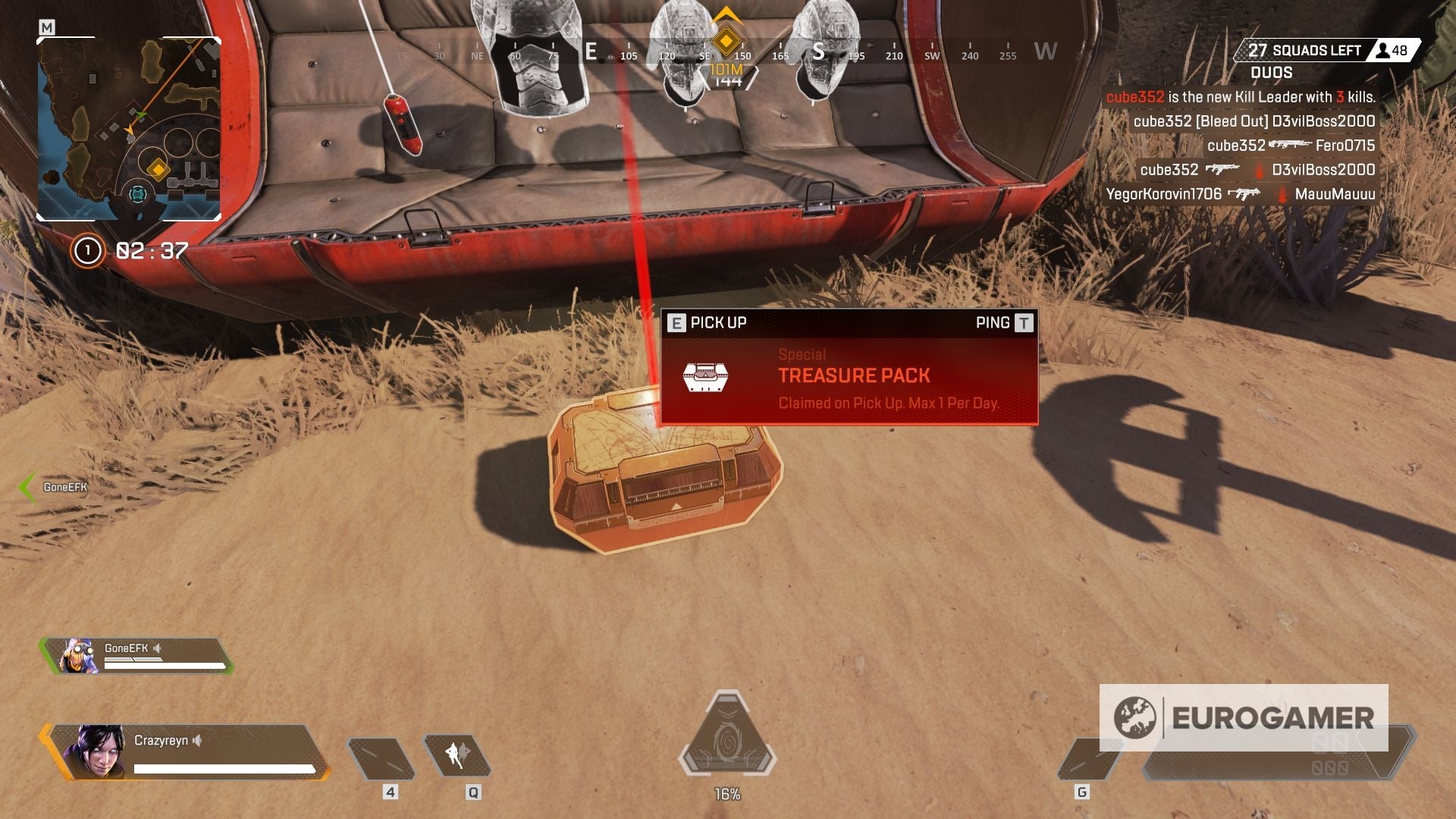 Apex Legends Treasure Packs explained How to get Treasure Packs and